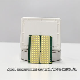 Produsen Sensor Doppler 24GHz Radar, 320m Sensor kecepatan mobil lalu lintas dengan RS232 &amp; RS485, Radar pengukuran kecepatan gelombang sempit