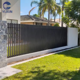 Venta Caliente Valla de Aluminio con Certificado CE Paneles de Valla Tamaño y Color Personalizados para Seguridad del Hogar