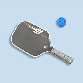 Professionelles, verlängertes Pickleball-Racket - Carbon mit Schaumstoffummantelung, leichtes Design mit 8,2 oz