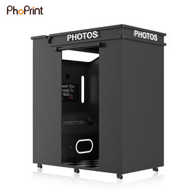 Hot Sale Commercial Led Enclosure Digital Camera Instant Print Selfie Photo Booth for Events Weddings and Birthday Party