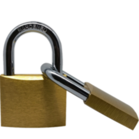 2026 Ventas Directas de Fábrica Trending Medio Tipo Candado de Latón y llaves