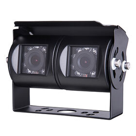 Factory Price 1080p AHD Dual Lens Side Car Camera with IR Night Vision & 1/3" CCD Sensor for Bus Rearview Monitoring