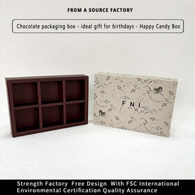 Boîtes d'emballage personnalisées pour chocolat, boîtes d'emballage cosmétiques haut de gamme, boîtes couleur à couvercle ciel, services d'impression