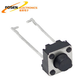Hot Picks 2Pin Tact Switch black Square Push Button Switch 6*6 Micro Tact Switch for Household Electronics Applications