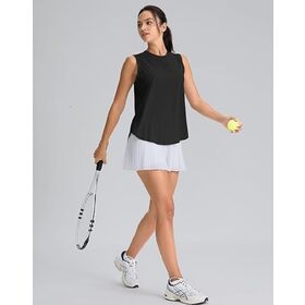 Ärmelloses Sportoberteil für Damen, atmungsaktiv und leicht, Yoga-Shirt, Laufweste