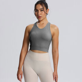 Cycling vests Seamless knit, yoga vest, women's summer, running and fitness