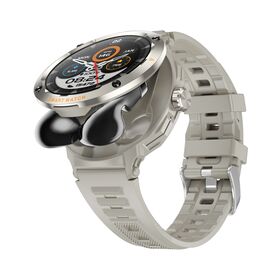 2-in-1 Smartwatch mit Ohrhörern, lange Akkulaufzeit und Schnellladung