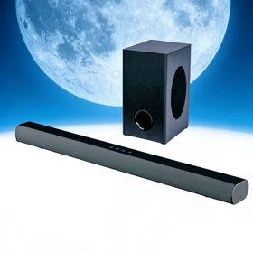 Neuester Großhandel Fabrik Bluetooth 2.1ch Soundbar, mit USB, Aux, Optical, HDMI ARC, mit Kabel, Ausgangsleistung: 60W