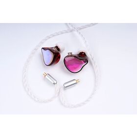 Hybrid HIFI earphone in ear headphones dual dynamic driver for studio stage & gaming with high fidlity sound