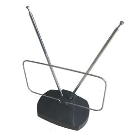 Antena Amplificadora de Señal de TV Interior HF 2026 de Fábrica, 4 Secciones, Receptor Satelital Digital HD
