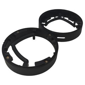 CNC machined custom engineering plastic buckle rings precision injection molding Construction Machinery Parts