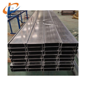High Strength Structural Steel Profile EN10025 S355J2 For Railway Station Canopy And Transportation Hub C-Shaped Steel