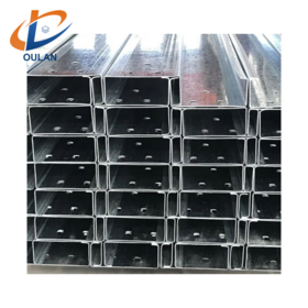 Pre Galvanized Steel Framing System For Data Center Server Rack And Telecommunication Cabinet C-Shaped Steel