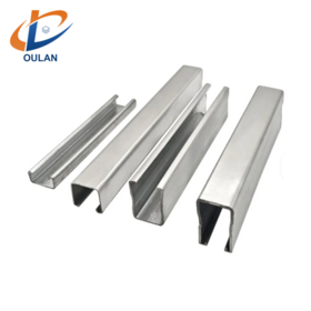 Hot Dip Galvanized Steel Purlin With Anti Corrosion Coating For Offshore Platform And Marine Structure C-Shaped Steel