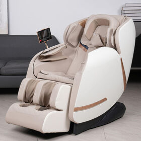 Fauteuil de Massage GUOHENG 8D Corps Entier à Point Fixe, Fauteuil de Massage Zero Gravity en Forme de U avec Chaleur et Mouvement