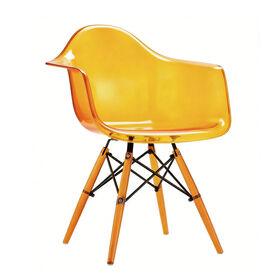 Fauteuil moderne en plastique coloré à trous ronds, respirant, durable, pour salle à manger extérieure et loisirs