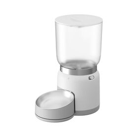 White APP ver Pet Products Stainless Steel Automatic Pet Feeder WIFI Control Timing Quantitative Smart Cat Food Feeder