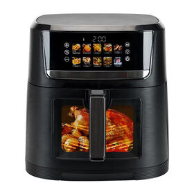 9.5 Liter XL Smart Air Fryer New Arrival Big Capacity Household Healthy Cooking Oil Free Best Quality Full Black Air Fryers