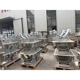 Soporte de tubería galvanizada + Abrazadera de tubería + Soportes de tubería galvanizada