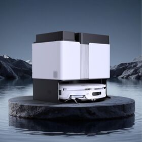 Aspirateur Robot Laveur Avancé 20KPa avec Lavage à l'Eau Chaude, Séchage à l'Air Chaud et Station Intelligente d'Auto-Nettoyage