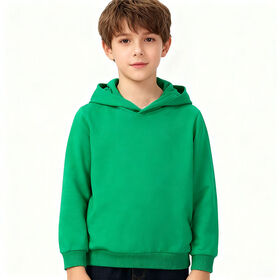 Venta al por mayor de fábrica Ropa personalizada para niños Sudaderas lisas para niños y niñas con capucha
