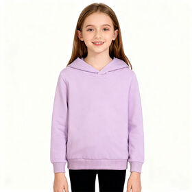 Sudadera con Capucha Lisa Personalizada para Niños - Diseño de Impresión de Primavera y Otoño para Ropa Infantil de Niñas y Niños
