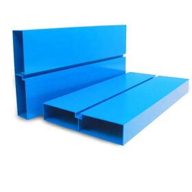 Perfil de Tira de Techo de Aluminio Serie 6000 Personalizable en Color con Corte a Medida para Techo Flotante Suspendido
