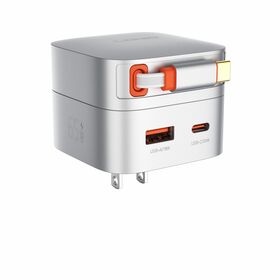 Adaptador de Carregamento Rápido LDNIO Q10 65W PD3.0 GaN, Carregador de Viagem Portátil UK/EU/US, Carregador de Parede PD para Smartphone