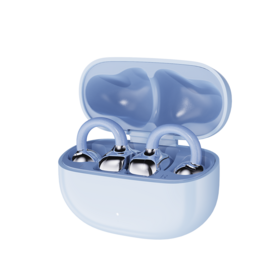 سماعات أذن مفتوحة، مشغلات 12 مم بجهير قوي، بلوتوث 6.0، شريحة QCC3072، صوت عالي الدقة، تصميم بمشبك للجري والتمارين الرياضية