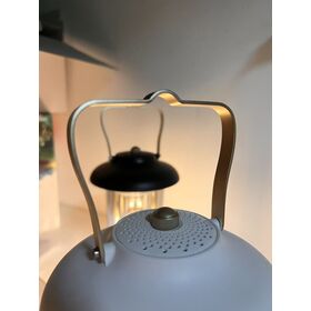 E05 Bluetooth Speaker: Portable with Lantern & Aluminum Handle for Camping, home decoration, support TF, AUX, Factory Price, OEM