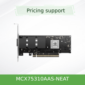 Adaptador VPI de Doble Puerto 200G/400G Ethernet InfiniBand MCX75310AAS-NEAT ConnectX-7 para Venta al por Mayor