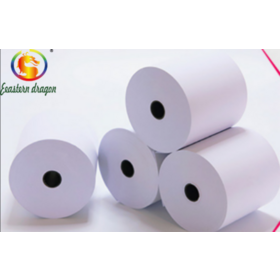 Moisture Proof Recyclable Thermal Paper Roll for POS Terminals Heat Sensitive 100% Wood Pulp ISO Certified