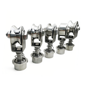 Hochleistungs-Rastradrad für Schiebetore, Möbelbeschläge, Nutrolle aus Edelstahl mit Lager