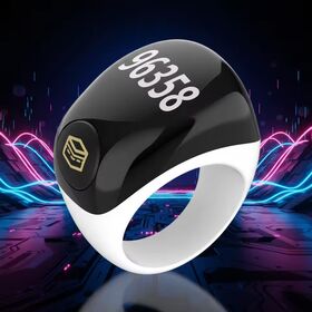 New Smart Zikr Ring Digital Counting LED Display Alarm Clock with IOS App Control Tasbih ring