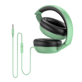 SIINDOO JH-826W-3.5 3,5mm Klinke kabelgebundene Kopfhörer, Modische Gaming-Headsets für Computer, Leichte Over-Ear-Kopfhörer, Tragbar