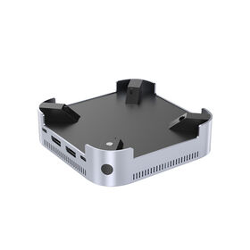 Mac Mini Thunderbolt 3 USB 4.0 40Gbps Dock de Expansión SSD NVMe M.2 de Aluminio Space