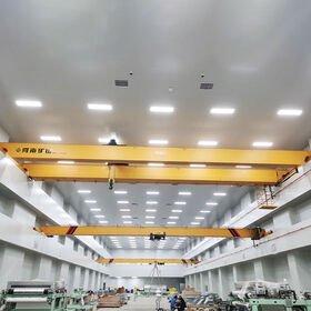 20t carro de elevación diseño europeo doble viga puente grúa convertidor frecuencia precio del presupuesto