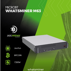 Whatsminer M63 | Hocheffiziente SHA256 Bitcoin Miner