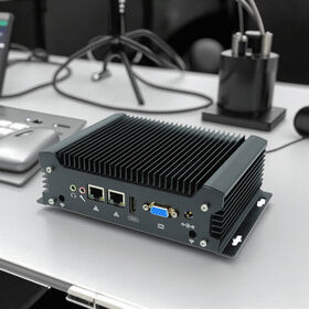 Mini PC Industri EGLOBAL dengan Prosesor Intel Core i5 10210U / i7 10610U, Dukungan 8*USB, 2*DDR4 Maks 64GB, Layar Ganda, Komputer Tanpa Kipas