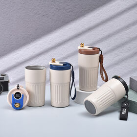 Tasse intelligente portative extérieure de vide de prix usine avec la courroie de transport