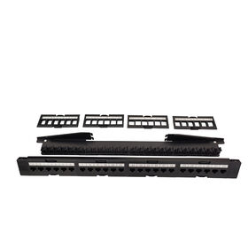 Abnehmbares und austauschbares, ungeschirmtes Patchpanel