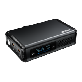 Power Bank Portabel 150W 150Wh Baterai Li-ion Grosir untuk Berkemah di Luar Ruangan, Darurat, dan Cadangan Rumah