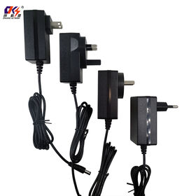 Venda Direta de Fábrica Adaptador de Energia AC DC 4.2V-30V 0.5A-3A, Fonte de Alimentação Regulada para Eletrônicos