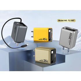 Goldplin TL1087 BIS PD/QC/PD+QC 65W/45W/35W GaNLadegerät, Verlängerungskabel, Schnellladekopf, schneller und sicherer laden, OEM ODM SKD