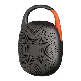 Harga grosir speaker Bluetooth portabel tahan air IPX7 OEM dengan pengait, desain ringkas untuk luar ruangan, cocok untuk hiking