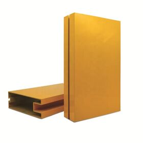 Maßgeschneiderte Aluminium-Quadratnut-Profile für Vorhangfassaden, Zuschnittservice, anpassbare Farben