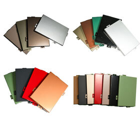 Modern Aluminum Alloy Wall Cladding for Commercial Buildings Warehouses Apartments on Exterior Curtain Walls