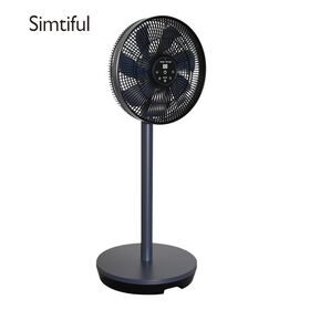 Ventilateur de Bureau et Support Télescopique Pliable Intelligent SIMTIFUL avec Contrôle par Geste, Faible Bruit, Rechargeable Écologique, Portable et Peu Encombrant