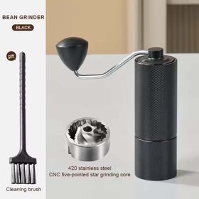Handheld Steel Burr Outdoor Portable Coffee Grinder Manual Mill