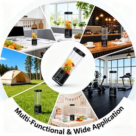 Portable Fruit Vegetable Blender 500ml BPA-Free ABS Stainless Steel Ice Crush Smoothie Maker Blender Chinese Factory